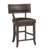 Janick Upholstered Counter Height Chairs (Set of 2)