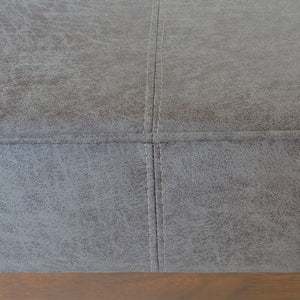 English Elm Christopher Knight Home® - OTTOMAN Modern Microfiber Upholstered Cocktail Bench with Plush Cushion Top for Seating & Décor Slate 62411.00SLATWALN