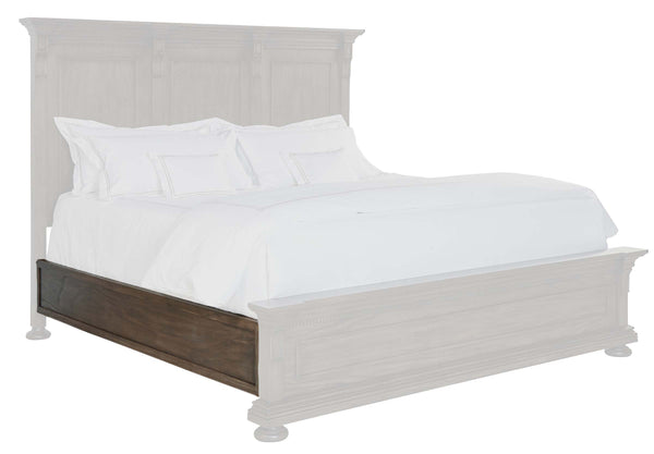 Hekman Furniture 25471r Premium Upholstered King Rails & Slats By  For Elegant Bedroom Design Wellington Java King Bed Rails & Slats 25466r
