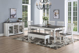 Steve Silver Joanna Two Tone Dining Table JA500T