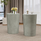 Christopher Knight Home® - Noble House - - Metal Hammered End Table