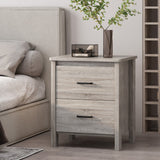 Christopher Knight Home® Olimont Contemporary 2 Drawer Nightstand