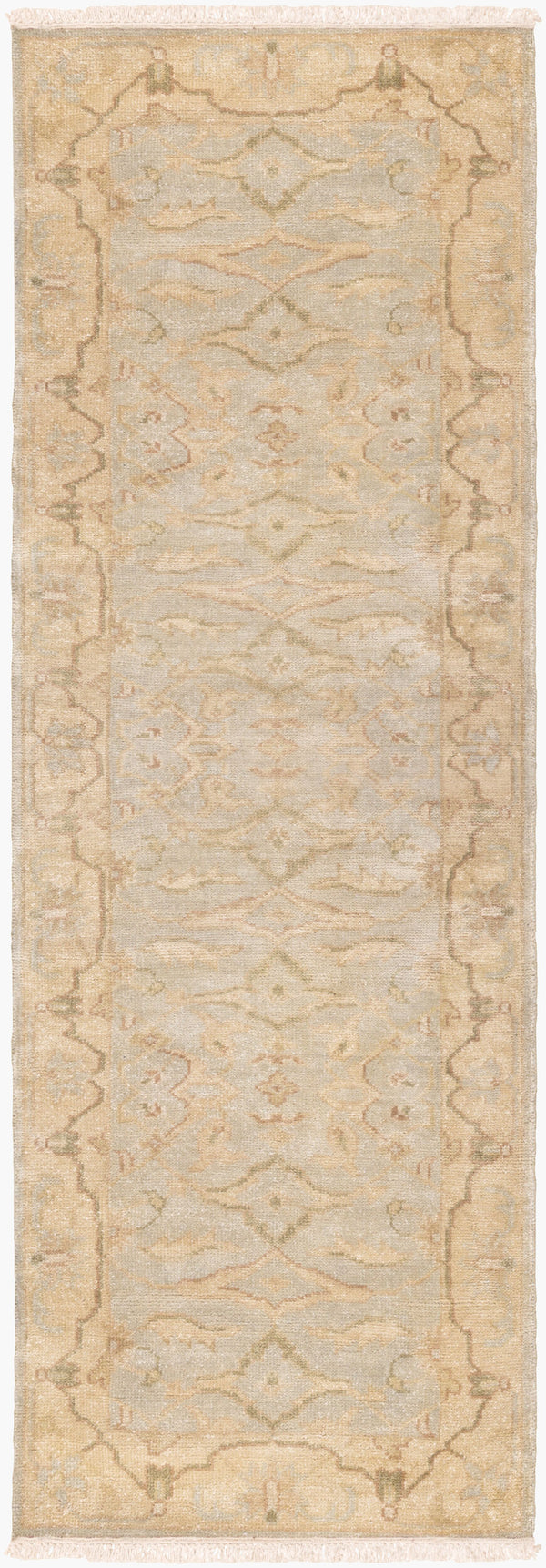 Surya Hillcrest Hand Made Rug 2' X 3' - Durable New Zealand Wool, Unique Design For Timeless Elegance Wheat Nz Wool,Viscose Hil9010-268
