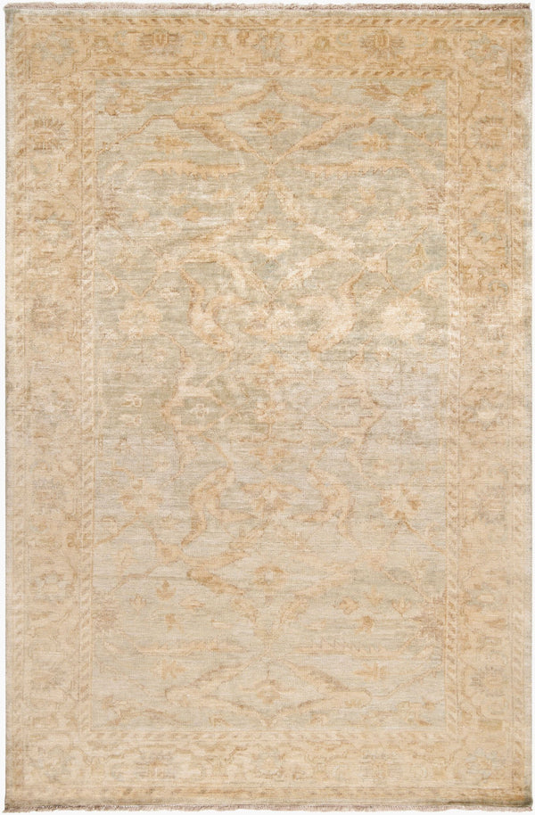 Surya Hillcrest Hand Made Rug 2' X 3' - Durable New Zealand Wool, Unique Design For Timeless Elegance Wheat Nz Wool,Viscose Hil9010-5686