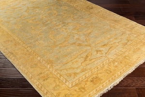 Surya Hillcrest Hand Made Rug 2' X 3' - Durable New Zealand Wool, Unique Design For Timeless Elegance Wheat Nz Wool,Viscose Hil9010-5686