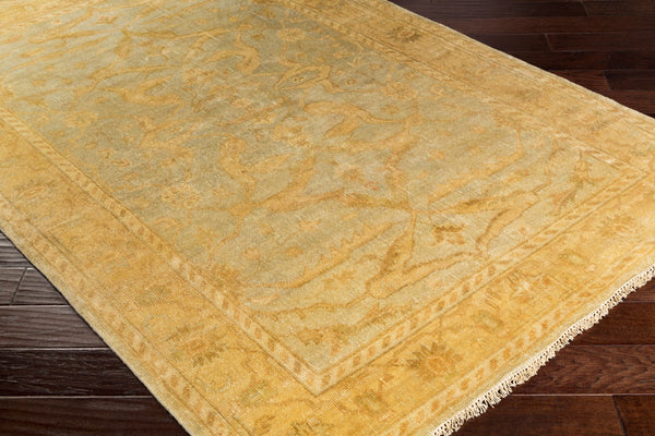 Surya Hillcrest Hand Made Rug 2' X 3' - Durable New Zealand Wool, Unique Design For Timeless Elegance Wheat Nz Wool,Viscose Hil9010-5686