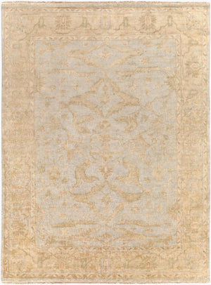 Surya Hillcrest Hand Made Rug 2' X 3' - Durable New Zealand Wool, Unique Design For Timeless Elegance Wheat Nz Wool,Viscose Hil9010-811
