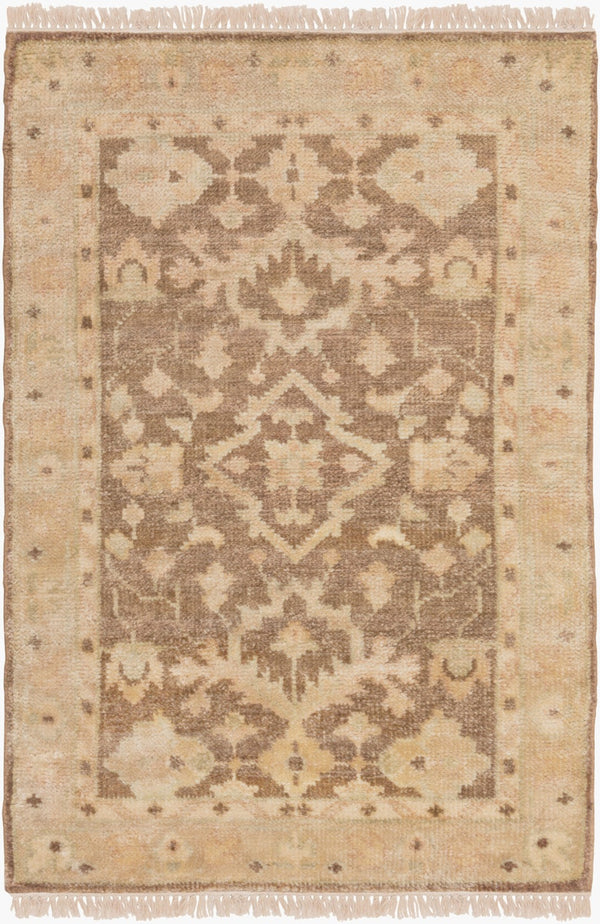 Surya Hillcrest Hand Made Rug 2' X 3' - Durable New Zealand Wool, Unique Design For Timeless Elegance Ivory Nz Wool Hil9011-23