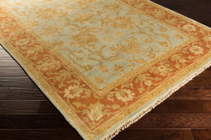 Surya Hillcrest Hand Made Rug 2' X 3' - Durable New Zealand Wool, Unique Design For Timeless Elegance Light Sage Nz Wool Hil9014-23