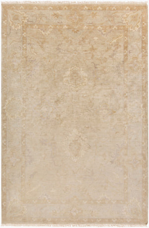Surya Hillcrest Hand Made Rug 2' X 3' - Durable New Zealand Wool, Unique Design For Timeless Elegance Light Beige Nz Wool Hil9018-5686