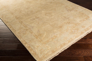 Surya Hillcrest Hand Made Rug 2' X 3' - Durable New Zealand Wool, Unique Design For Timeless Elegance Light Beige Nz Wool Hil9018-5686