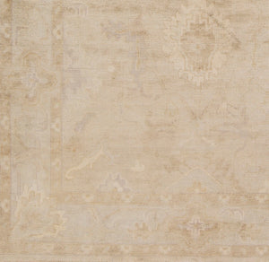 Surya Hillcrest Hand Made Rug 2' X 3' - Durable New Zealand Wool, Unique Design For Timeless Elegance Light Beige Nz Wool Hil9018-5686