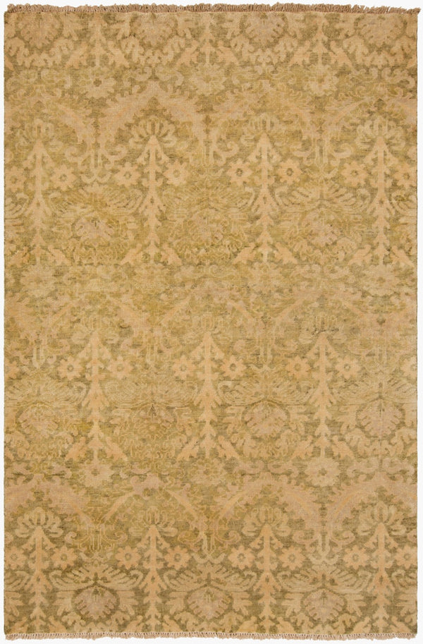 Surya Hillcrest Hand Made Rug 2' X 3' - Durable New Zealand Wool, Unique Design For Timeless Elegance Olive Nz Wool Hil9025-23