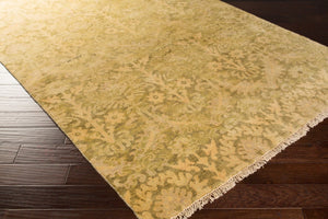 Surya Hillcrest Hand Made Rug 2' X 3' - Durable New Zealand Wool, Unique Design For Timeless Elegance Olive Nz Wool Hil9025-23