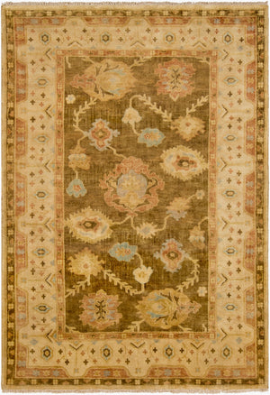 Surya Hillcrest Hand Made Rug 2' X 3' - Durable New Zealand Wool, Unique Design For Timeless Elegance Olive Nz Wool Hil9027-5686