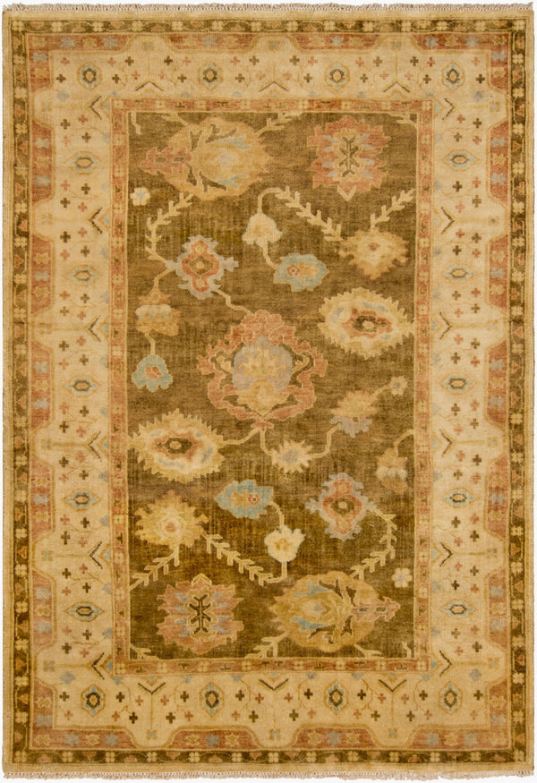 Surya Hillcrest Hand Made Rug 2' X 3' - Durable New Zealand Wool, Unique Design For Timeless Elegance Olive Nz Wool Hil9027-5686