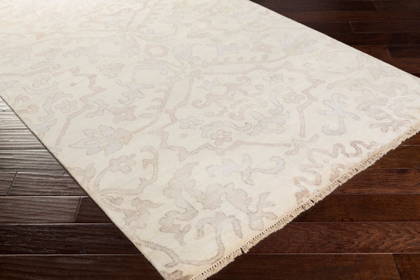 Surya Hillcrest Hand-knotted New Zealand Wool Accent Rug with Fringe Transitional Style HIL9040-23