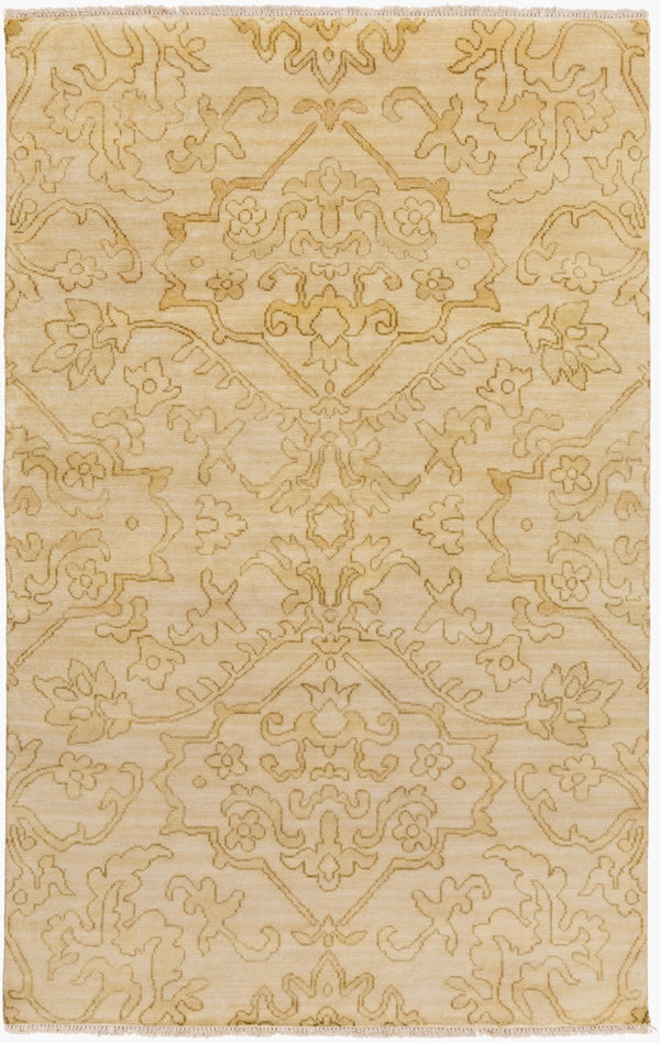 Surya Hillcrest Hand Made Rug 2' X 3' - Durable New Zealand Wool, Unique Design For Timeless Elegance Tan Nz Wool Hil9041-3656