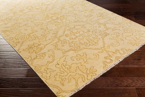 Surya Hillcrest Hand Made Rug 2' X 3' - Durable New Zealand Wool, Unique Design For Timeless Elegance Tan Nz Wool Hil9041-3656