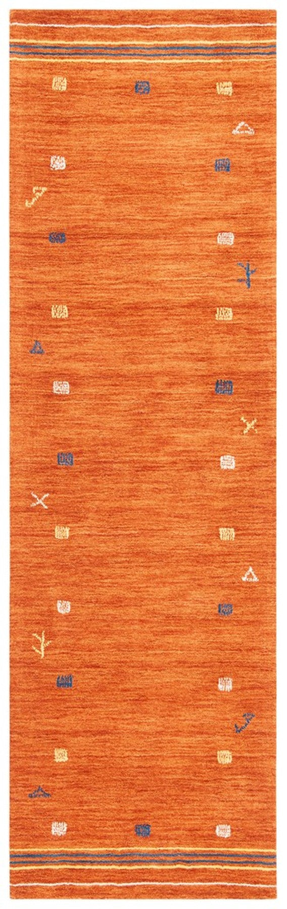 Safavieh Himalaya 563 Hand Loomed Contemporary Rug Rust HIM563P-9