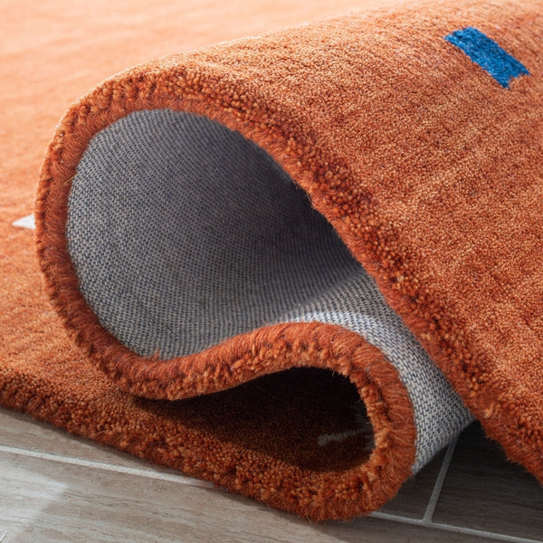 Safavieh Himalaya 563 Hand Loomed Contemporary Rug Rust HIM563P-9