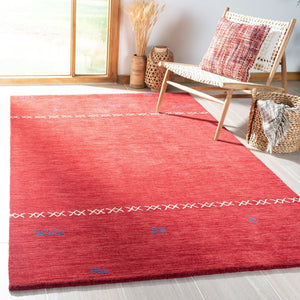 Safavieh Himalaya 596 Hand Loomed Contemporary Rug Red HIM596Q-9