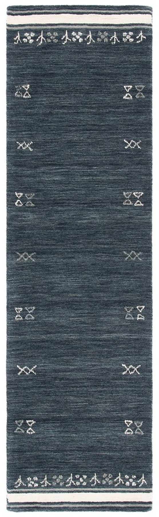 Safavieh Himalaya 597 HIM597 Hand Loomed Contemporary Rug Charcoal HIM597H-214