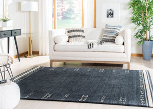 Safavieh Himalaya 597 HIM597 Hand Loomed Contemporary Rug Charcoal HIM597H-214