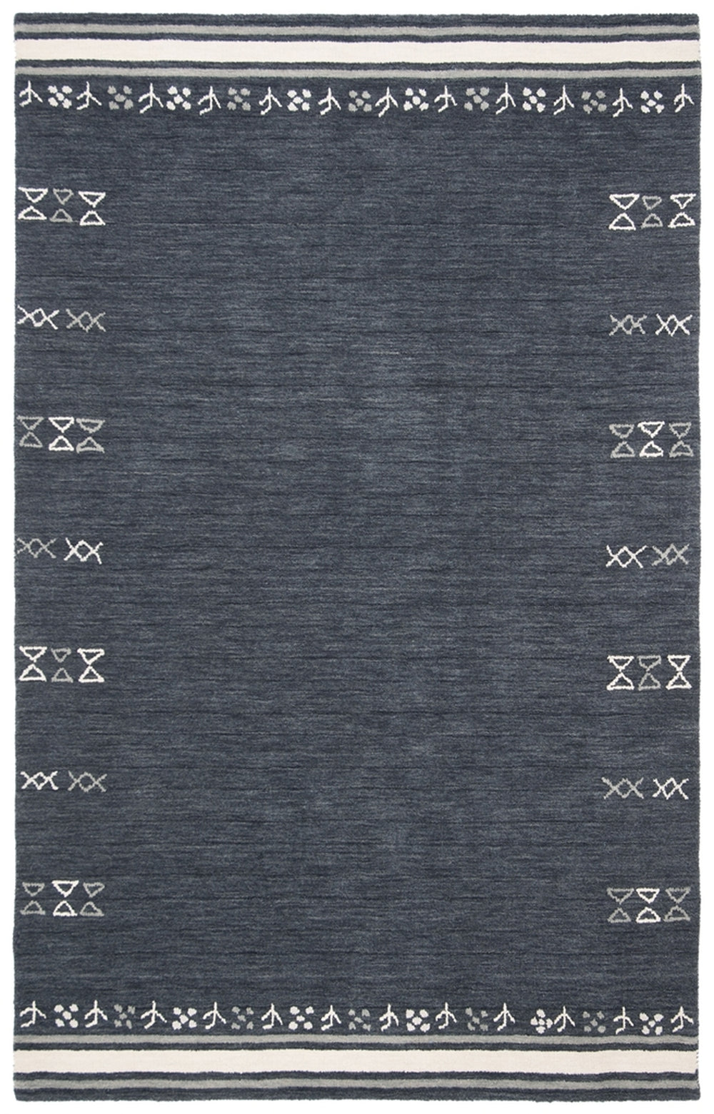 Safavieh Himalaya 597 HIM597 Hand Loomed Contemporary Rug Charcoal HIM597H-214