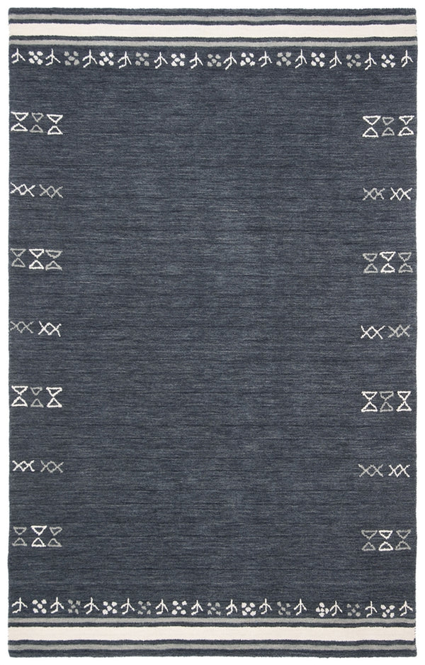 Safavieh Himalaya 597 HIM597 Hand Loomed Contemporary Rug Charcoal HIM597H-214