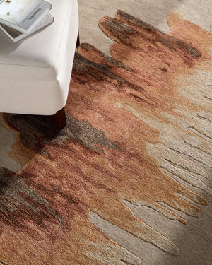 Surya Hiroshima Hand Tufted Wool Viscose Area Rug Mid Century Modern Living Room Accent 9' x 12' Rectangle HIO2300-912