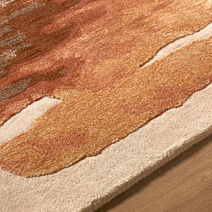Surya Hiroshima Hand Tufted Wool Viscose Area Rug Mid Century Modern Living Room Accent 9' x 12' Rectangle HIO2300-912
