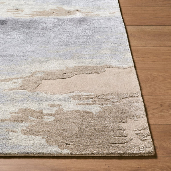 Surya Hiroshima Hand Tufted Wool Viscose Area Rug Mid Century Modern Large Living Room 10' x 14' Rectangle HIO2301-1014