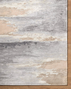 Surya Hiroshima Hand Tufted Wool Viscose Area Rug Mid Century Modern Large Living Room 10' x 14' Rectangle HIO2301-1014