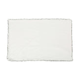 Christopher Knight Home® - Noble House - Warrin White and Grey Streak Faux Fur Throw Blanket