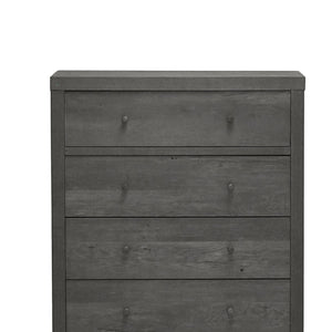English Elm Christopher Knight Home® - Nordic 5-Drawer Chest - Mid-Century Modern Design With Faux Wood Finish And Spacious Storage Solutions 71146.00GRY