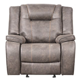 Parker House Parker Living Blake - Desert Taupe Manual Reclining Sofa Loveseat and Recliner Desert Taupe 100% Polyester (W) MBLA-321-DTAU