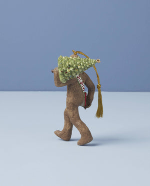 Lenox Chewbacca With Christmas Tree Ornament Brown, BROWN,WOOD PORCELAIN 895947