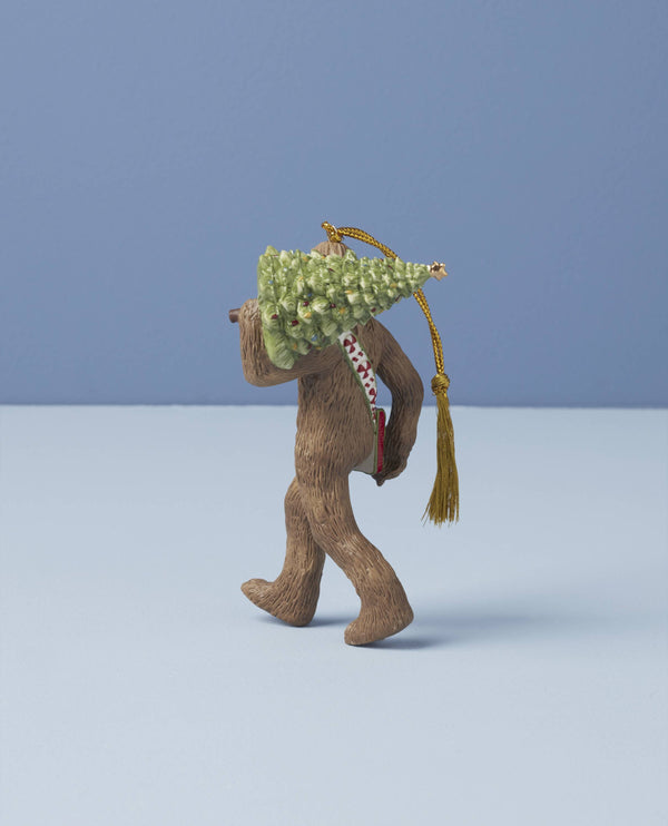 Lenox Chewbacca With Christmas Tree Ornament Brown, BROWN,WOOD PORCELAIN 895947