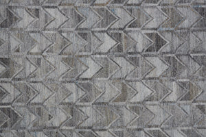 Feizy Rugs Beckett Handwoven Eco-friendly Low Pile Herringbone Rug - Stylish, Durable, And Stain-resistant Gray,Silver,Taupe Pet 8900813fgry000e10