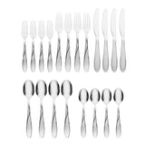 Lenox Cambridge Gabriella Sand 20-Piece Flatware Set NO COLOR METAL 423320CSLG12