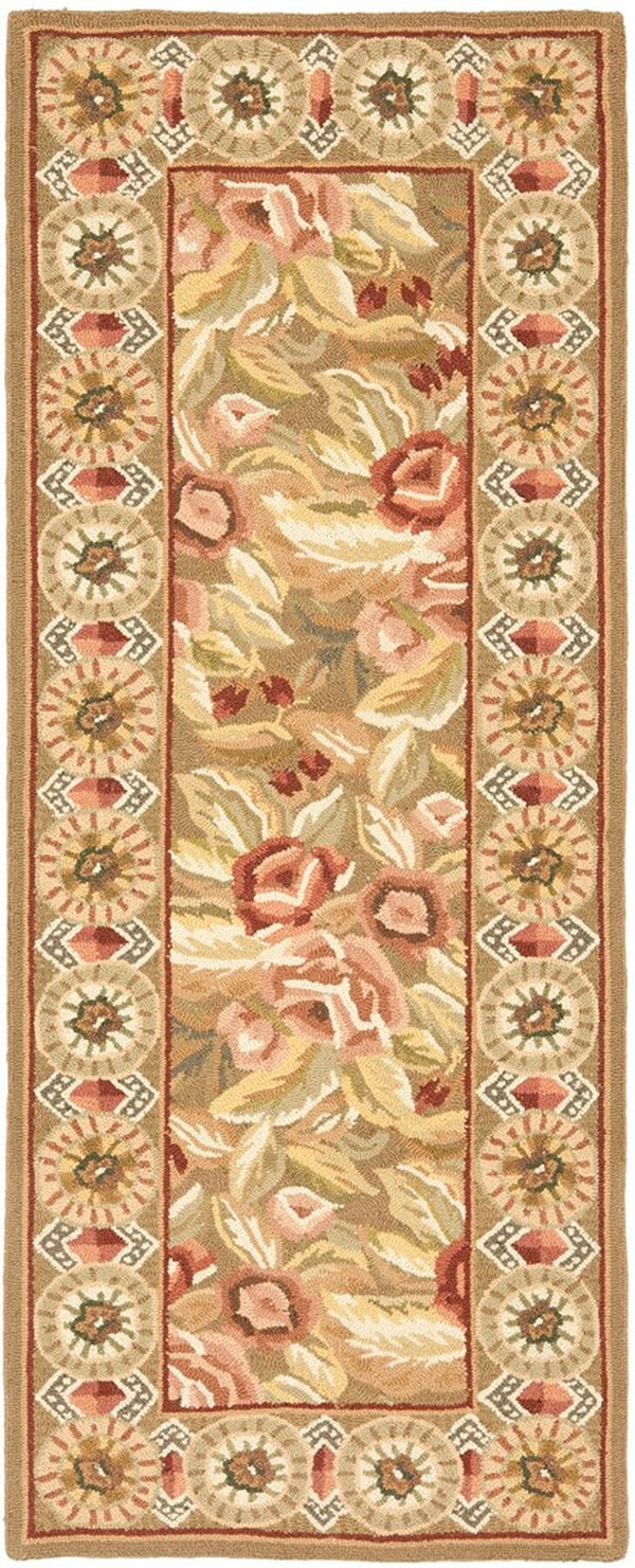 Safavieh Hk1 Hand Hooked  Rug Gold HK1B-4