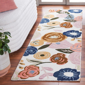 Safavieh Chelsea Hooked Rug 213 HK213 Tufted Floral Rug Ivory / Pink HK213A-6