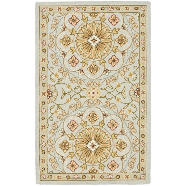 Hk378 Hand Hooked Wool Pile Rug - Elegant Design, Durable Craftsmanship, Perfect for Any Space