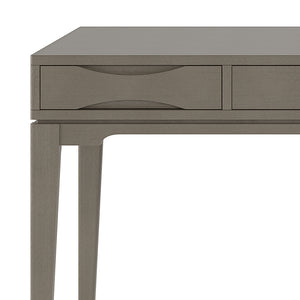 English Elm Harper Desk - Stylish Farmhouse Grey Workspace With Storage, Mid-Century Design & Durability B136P158719