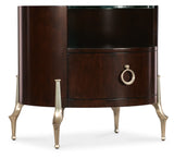 Bella Donna Round Side Table Brown BellaDonna Collection 6900-80414-89 Hooker Furniture