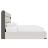 Bernhardt Prado Queen Panel Bed in Porcini Finish K1887