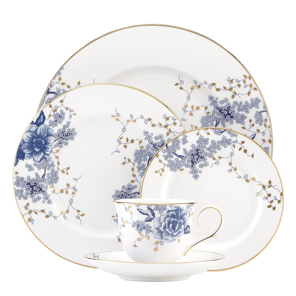 Lenox Garden Grove 5-Piece Place Setting Blue, WHITE BONE CHINA 834265