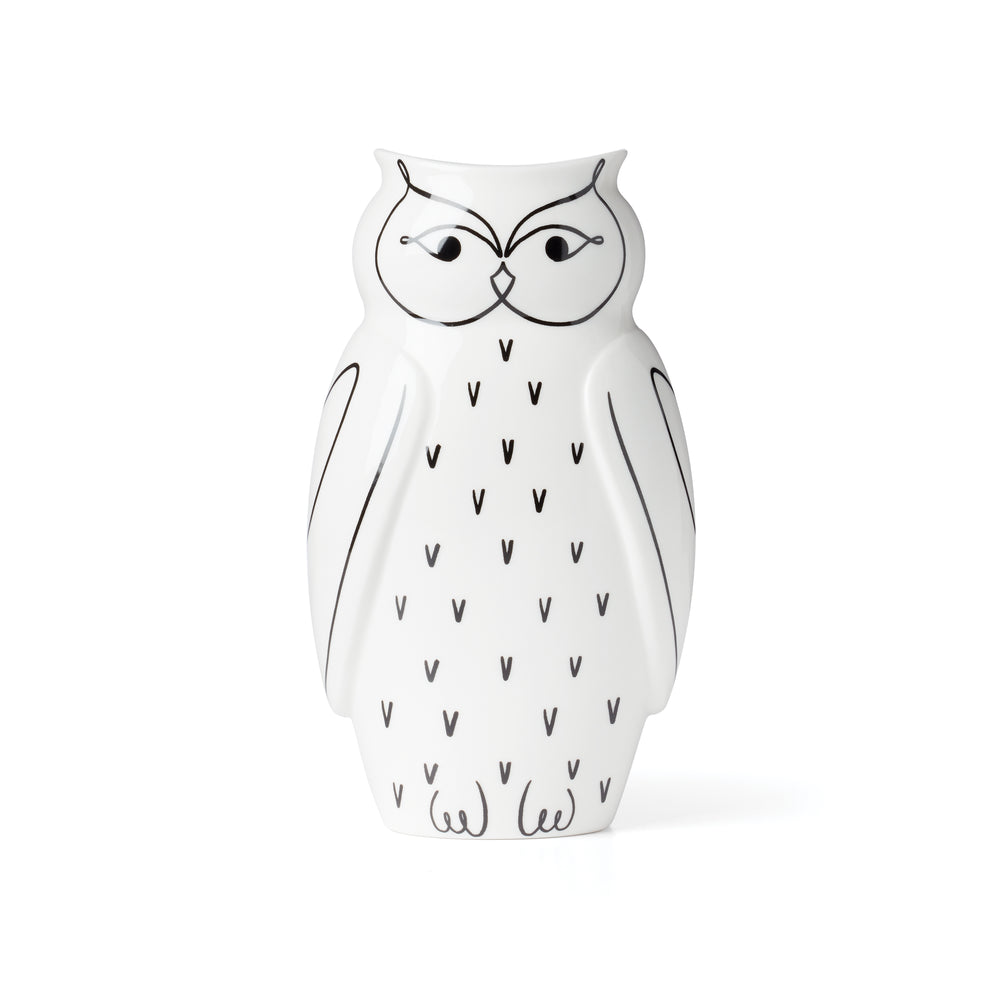 Lenox Kate Spade Wild Things Owl Vase OFF WHITE PORCELAIN 897468