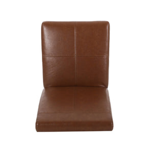 English Elm Pertica Upholstered Dining Chair Set of 2 with T-stitch Detail for Modern 38541.00PUCOGN